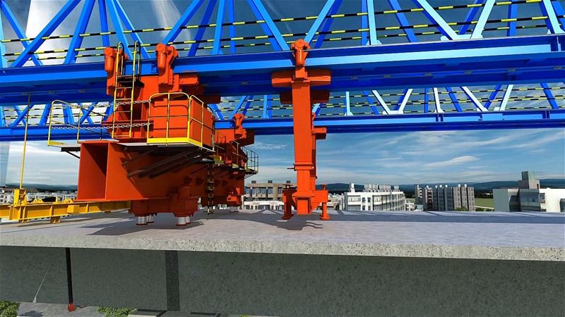 架机桥梁机械动画制作 机架现场施工动画制作6.jpg